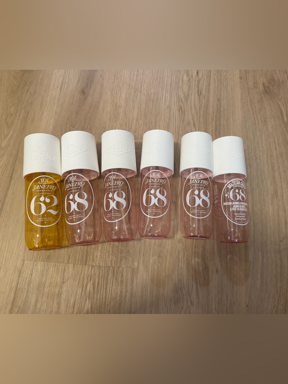 Sol de Janeiro Empty 8 oz Perfume Mist Bottles – Lot of 6